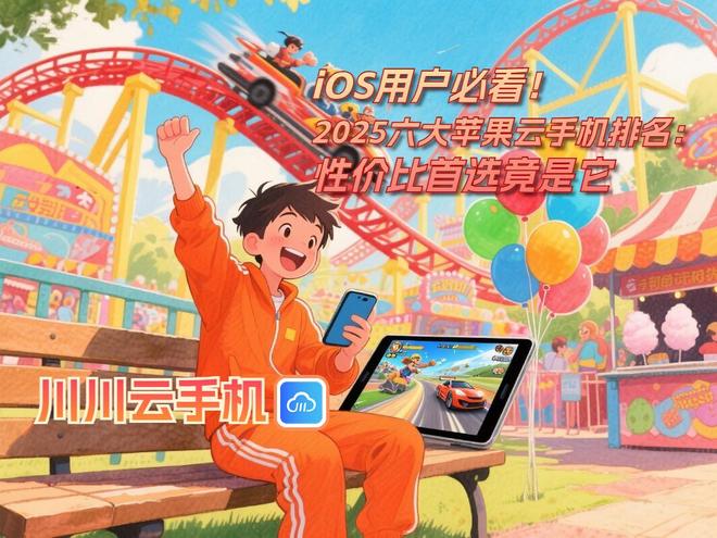 iOS用户必看！2025六大苹果云手机排名：性价比首选竟是它